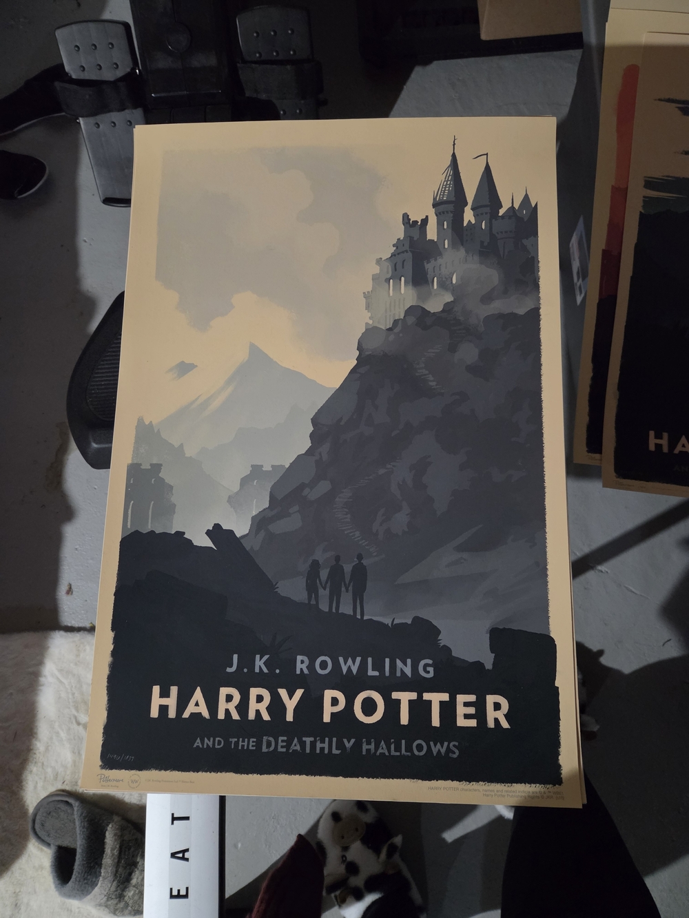 Harry Potter and the Deathly Hallows Art Poster